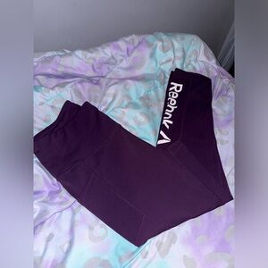 Brand new women’s reebok leggings , size M